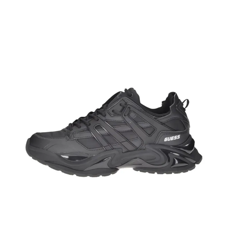 GUESS Belluno Low-Top Casual Shoes Men's Black-0