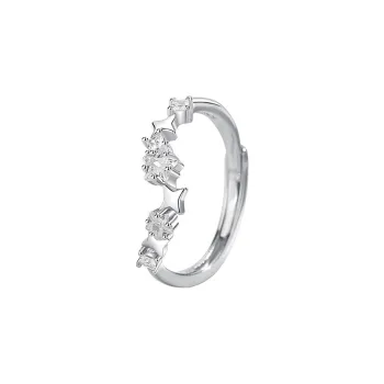 WEST ISLAND 925 Sterling Silver Rings Women's