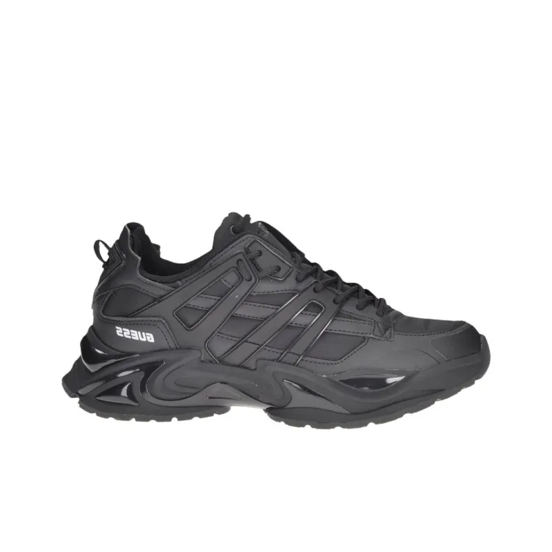 GUESS Belluno Low-Top Casual Shoes Men's Black-1