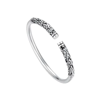CHIEMOT S999 Fine Silver Bangles Unisex