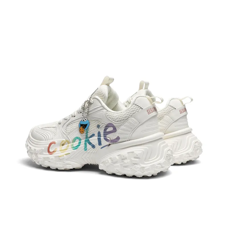 SESAME STREET Cushioning Slip Resistant Breathable Lightweight Height Increasing Thermal Low Top Casual Shoes Unisex-3