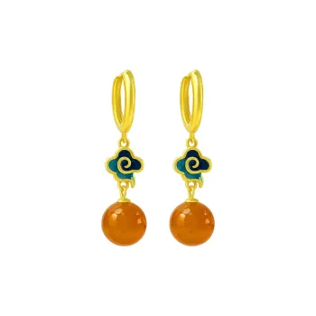 Love Jade Earrings Women's