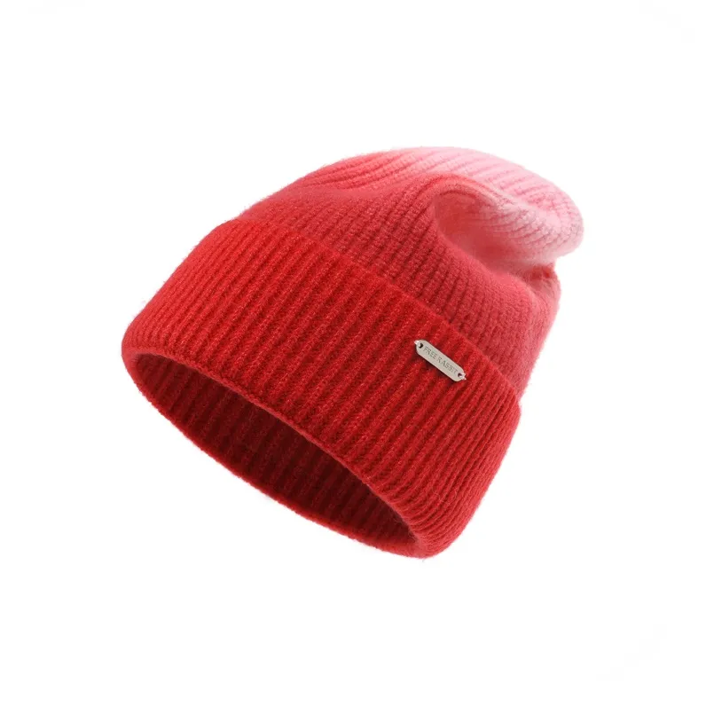 FREE RABBITⅡ Fall And Winter Hong Kong Chic Hip Hop Street Style Niche Warm Knitted Hat Unisex-3