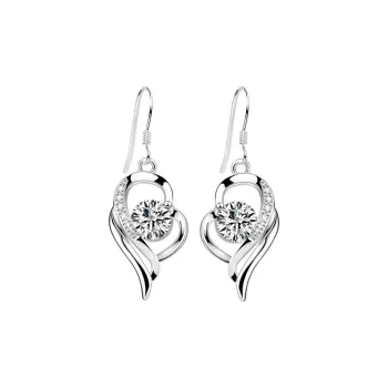 NIANNIANXI 999 Fine Silver Earrings Women's
