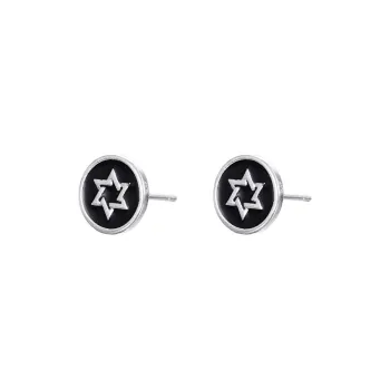 QIANFANGDAHUANGYE Alloy Stud Earrings Men's