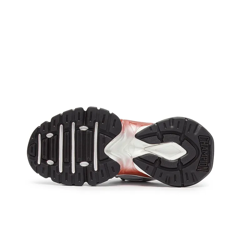 Champion Year Of The Snake Fang Shark Shoes Power Armor Low-Top Chunky Sneakers Men's Ash Red/Milk White-4