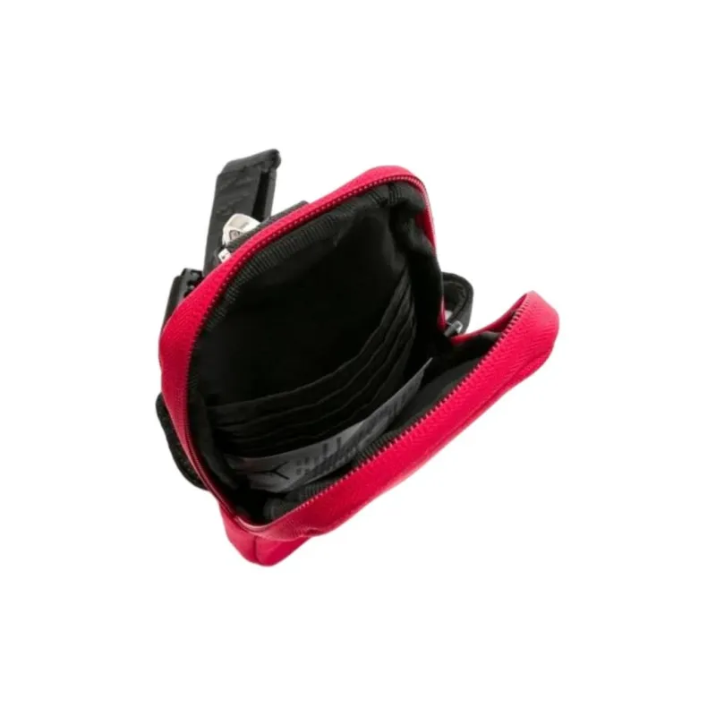 Jordan Polyester Cell Phone Pouch Crossbody Waist Bag Card Wallet Regular Unisex Red-2