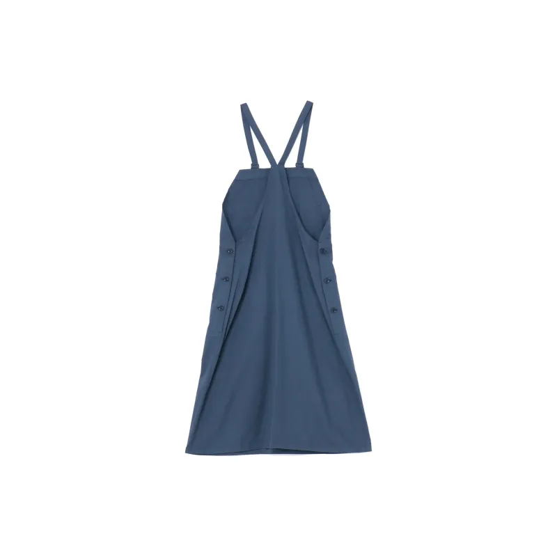 Yohji Yamamoto Sleeveless Dress Women's Blue Gray-1