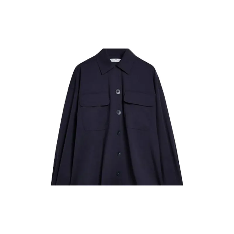 MaxMara Shirts Women's Dark Blue-4