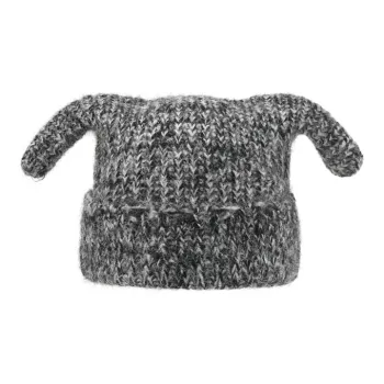 FREE RABBITⅡ Fall And Winter Sweet Style Versatile Thickened Warm Facial Slimming Beanie Unisex