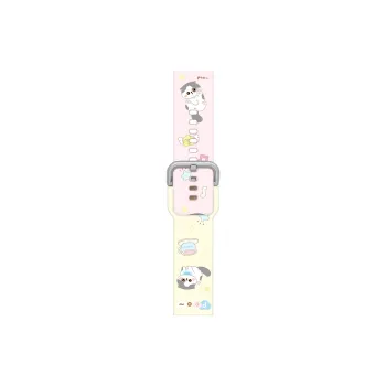 CHUANGYIDA Xiaomi Red Beige Compatibility Watch Band 145~210mm Silicone Material