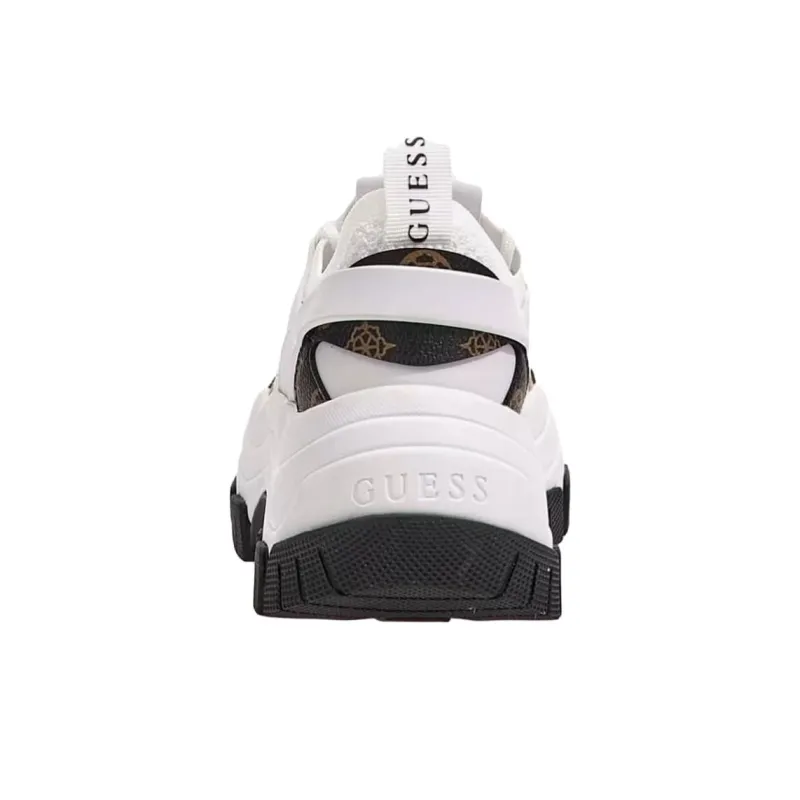 GUESS Braydin Low-Top Casual Shoes Women's White-3