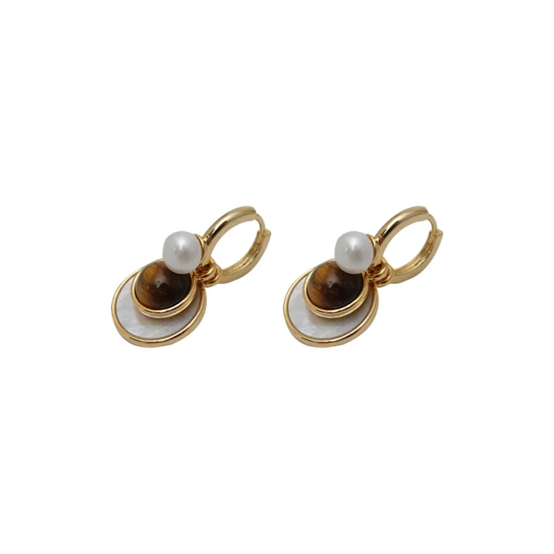 ORDI Freshwater Pearl Earrings Unisex-0
