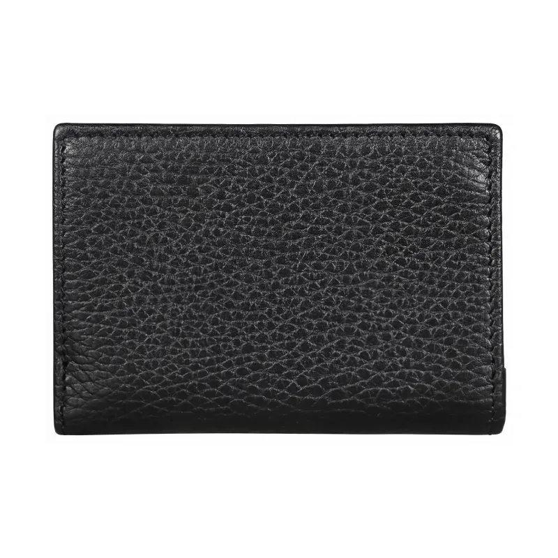 GUCCI Marmont Leather Wallet Medium Size Women's Black-1