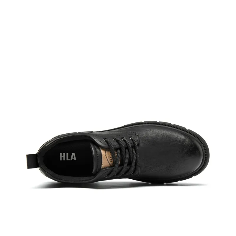 HLA Work Boots Men Low Top Black-2