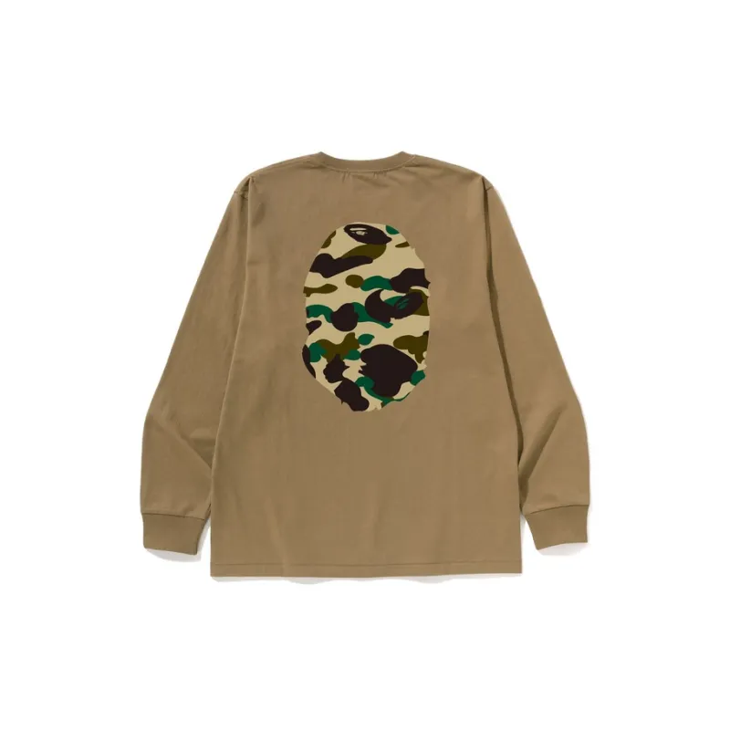 A BATHING APE ® 1ST Camo Big Ape head T shirt-1