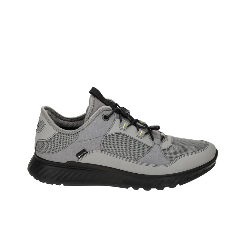 Ecco Exostride Wear Resistant Low Top Casual Shoes Men's Gray-1
