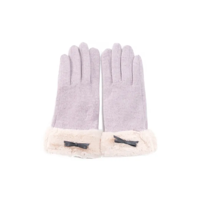Fancet Studios Sheep Wool Knit Gloves Women's-12