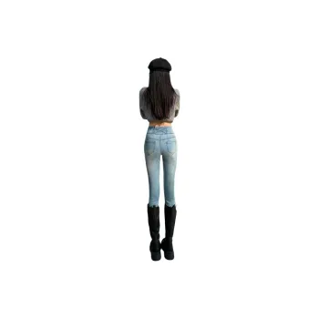 FHMY Jeans Women's Light Blue