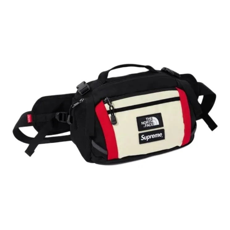 Supreme The North Face Collaboration FW18 Nylon Crossbody Bag, Sling Bag, Fanny Pack Regular Unisex White-3