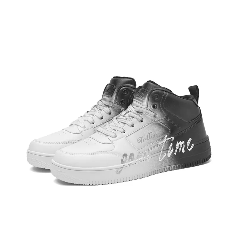 TCELLARS Cushioning Abrasion Resistant Lightweight Height Increasing Mat Low Top Skateboard Shoes Unisex-40