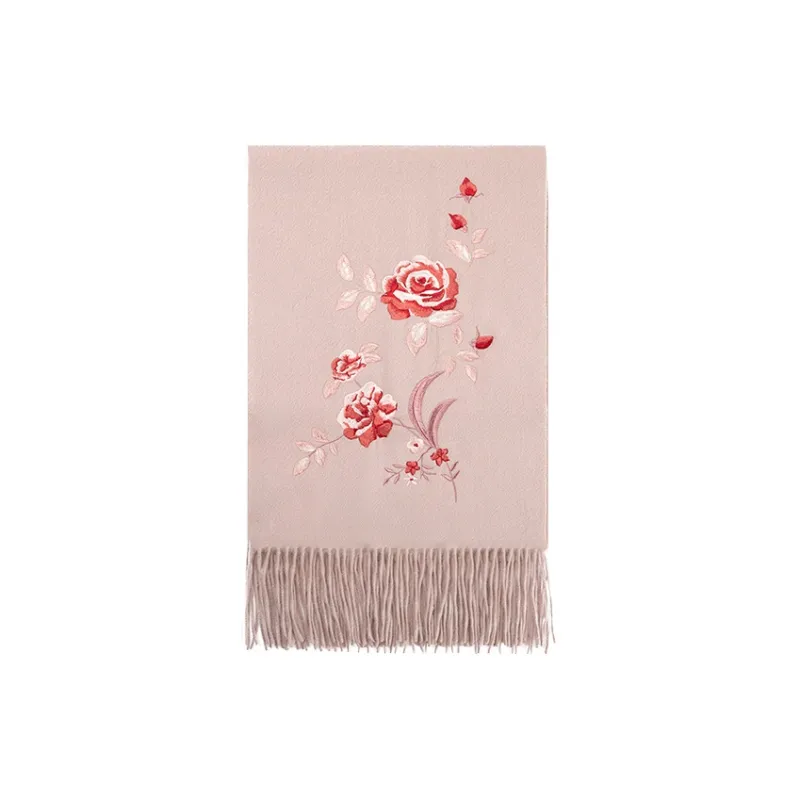 Fancet Studios Sheep Wool Knit Scarves Women's-25