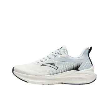 Anta Stinger 5 Anti Slip Wear Resistant Low Top Running Shoes Men's White Blue