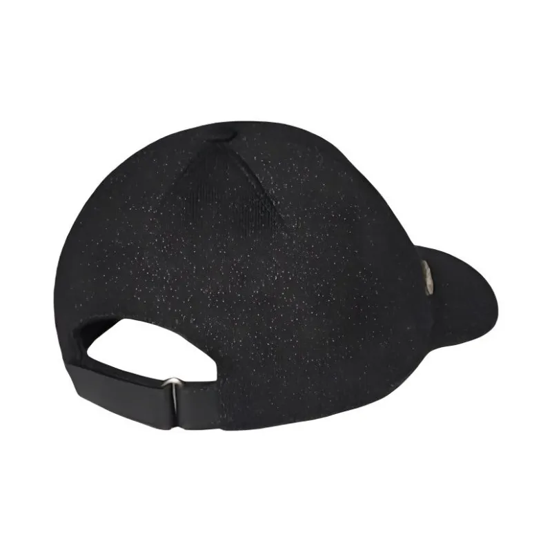 GUCCI Wool, Viscose, Lurex, Crystal Baseball Caps Women's Black-2