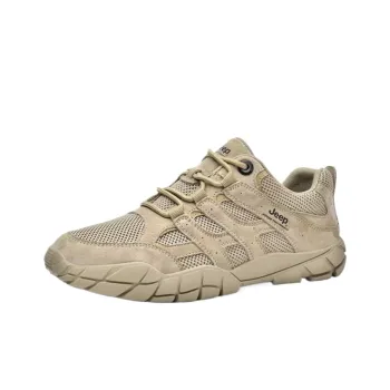 Jeep Cushioning, Slip Resistant, Abrasion Resistant, Breathable Coverage Low Top Casual Shoes Women's Sand