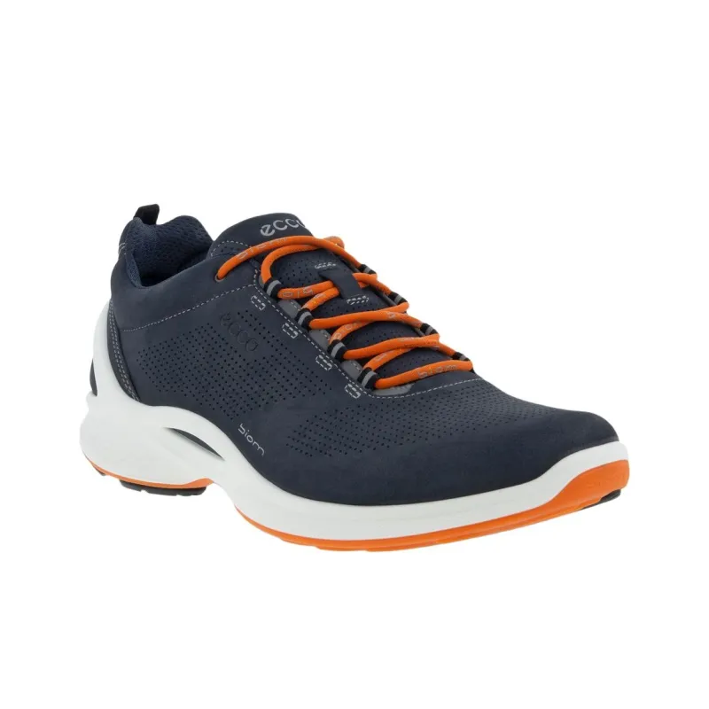 Ecco Biom Fjuel Abrasion Resistant Low Top Casual Shoes Men's Blue-3