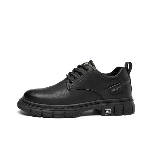 HLA Work Boots Men Low Top Black