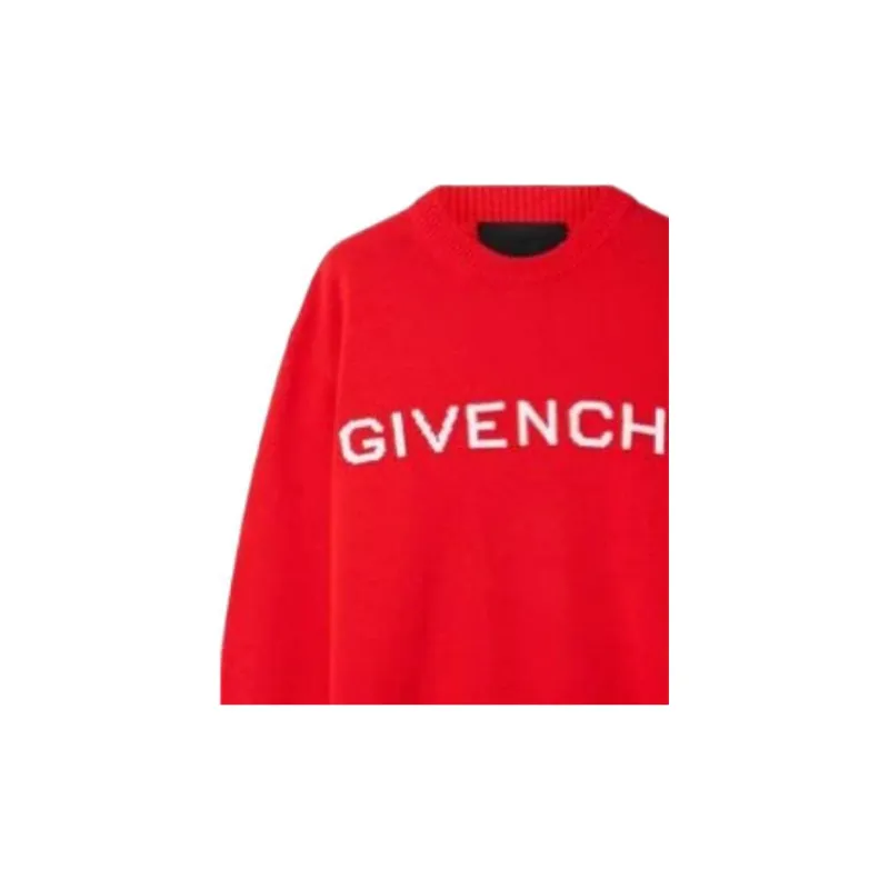 Givenchy Sweaters Men Red-3