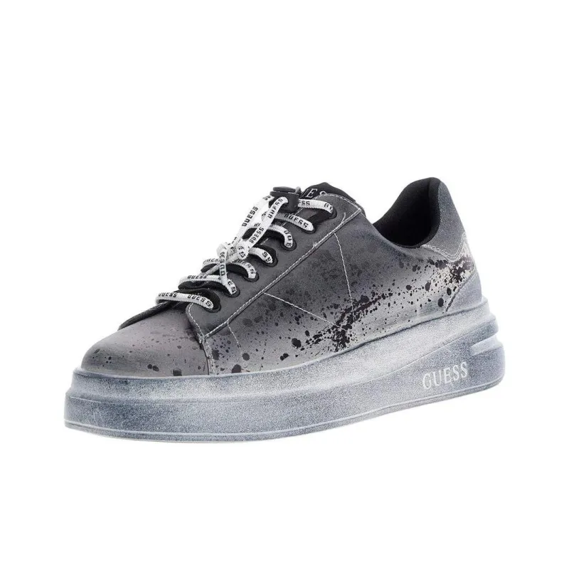 GUESS Low-Top Casual Shoes Men's Gray-2