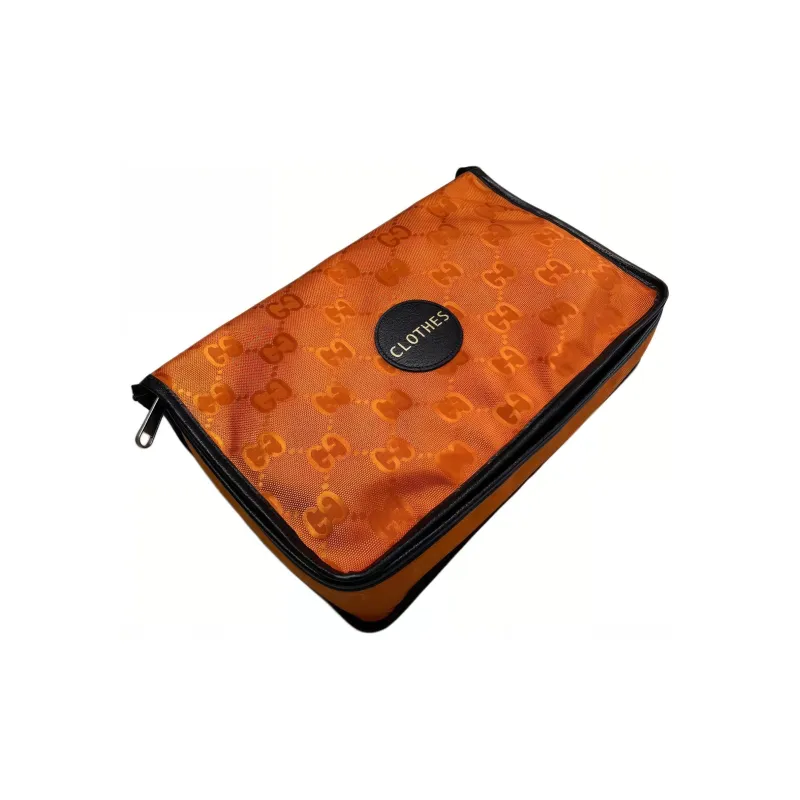 GUCCI Off The Grid Fabric Storage Bags Toiletry Bags Medium Size Men's Orange-2