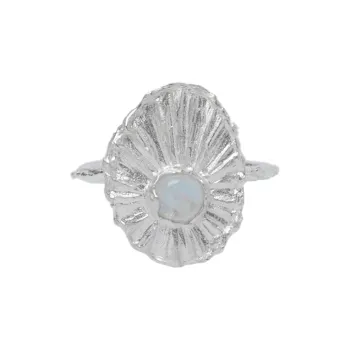 M.Wong 925 Silver Moonstone Rings Women's