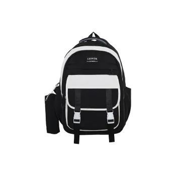Travel Nylon Backpack Regular Unisex Black Blue/Burgundy/Green/Purple