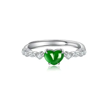YUANYUXIANG Ice Glutinous Jadeite Rings Women's