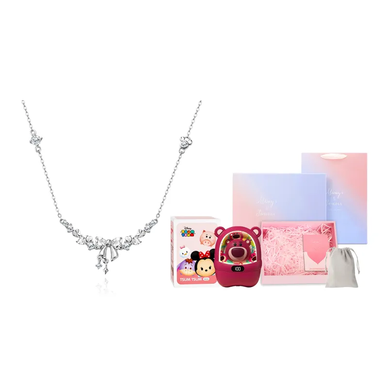 Disney S925 Silver Necklaces Women's-18