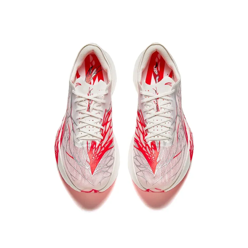 Anta C202 5 GT Cushioning Wear Resistant Low Top Running Shoes Men's White Red-3
