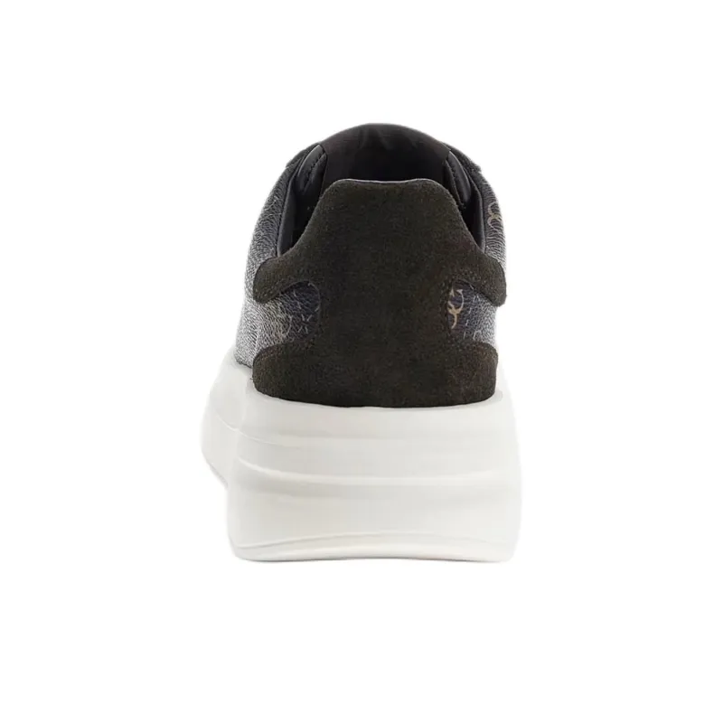 GUESS Elba 4G Low-Top Casual Shoes Men's Black-4