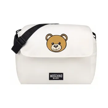 MOSCHINO Logo Patch Changing Bag
