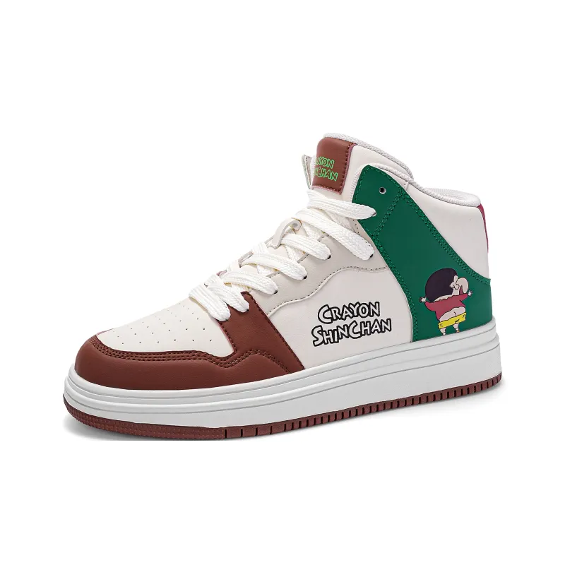 Crayon Shinchan High-Top Vintage Basketball Shoes Unisex Box-14