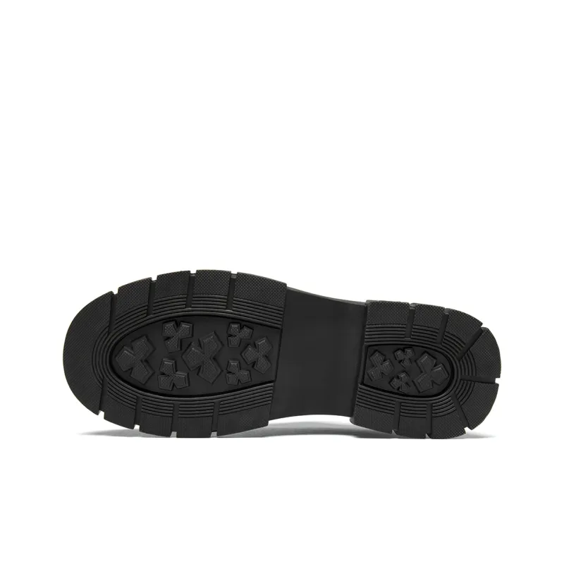 HLA Work Boots Men Low Top Black-4