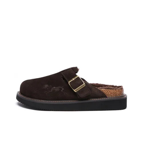 JOY BY YE3NJOY x UNNAMED FORCES Wrap toe Slippers Unisex Umber