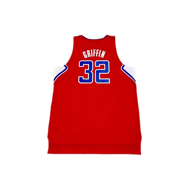 Adidas x NBA Los Angeles Clippers Basketball Jerseys Unisex Red-1