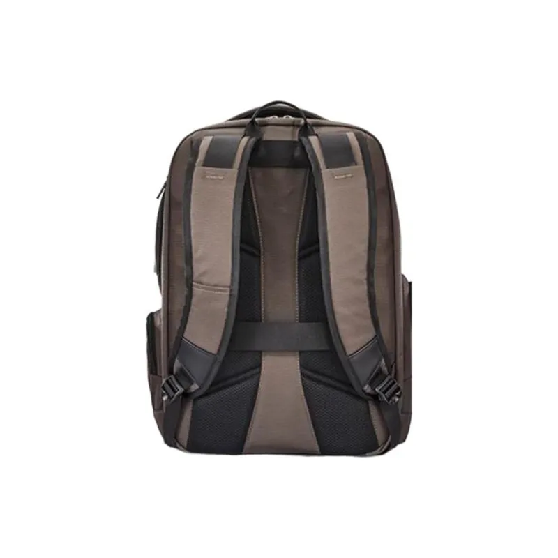 SAMSONITE Polyamide Laptop Backpack Men's Brown-3