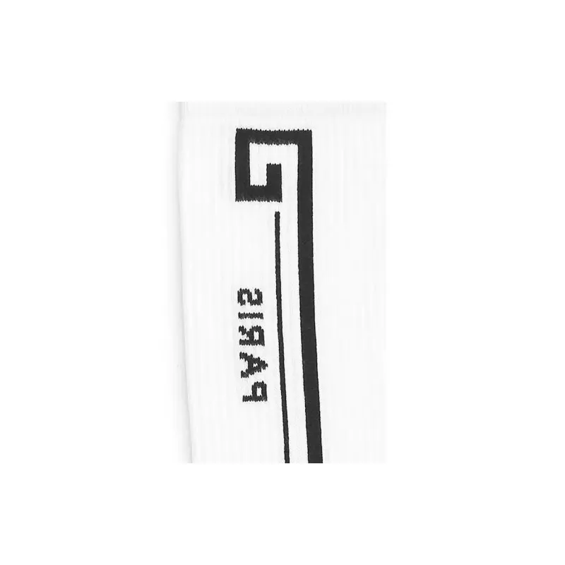 GIVENCHY SS23 Knee High Socks Men's 1 Pack White-1