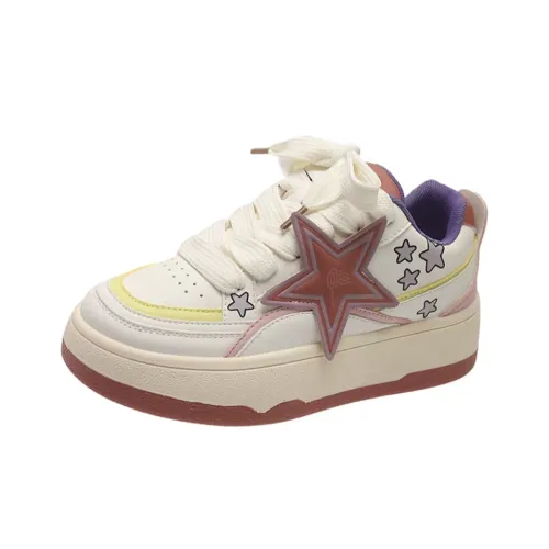 LXVB Slip Resistant Cushioning Low Top Skateboard Shoes Women's