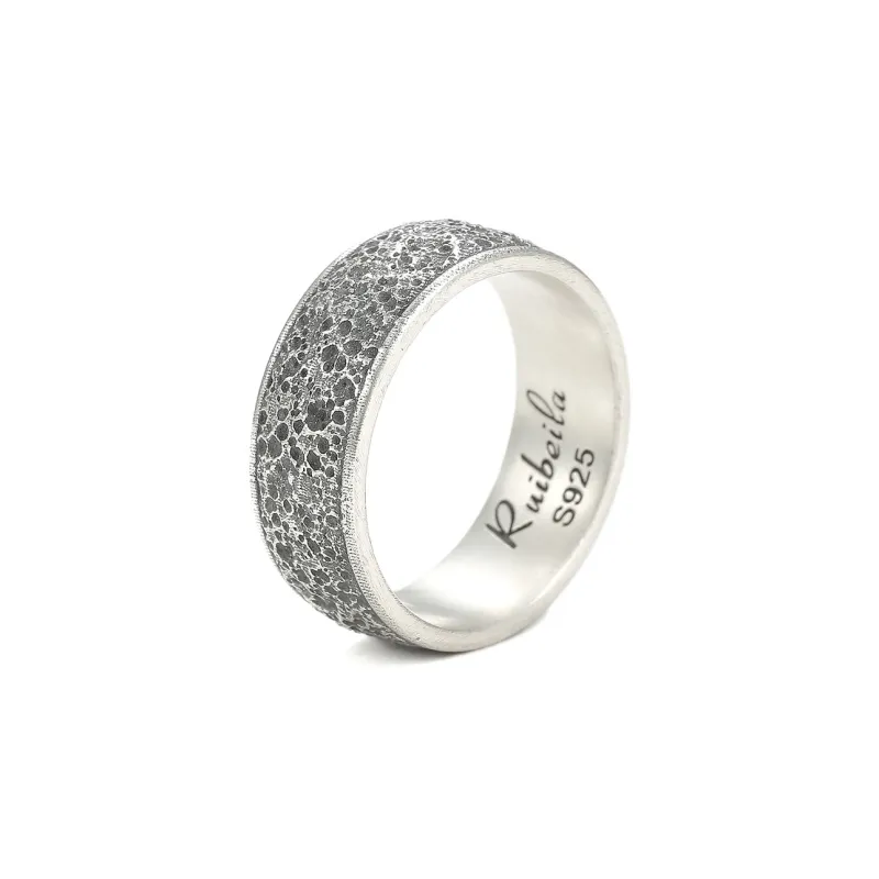 Ruibeila 925 Sterling Silver Rings Men's-1