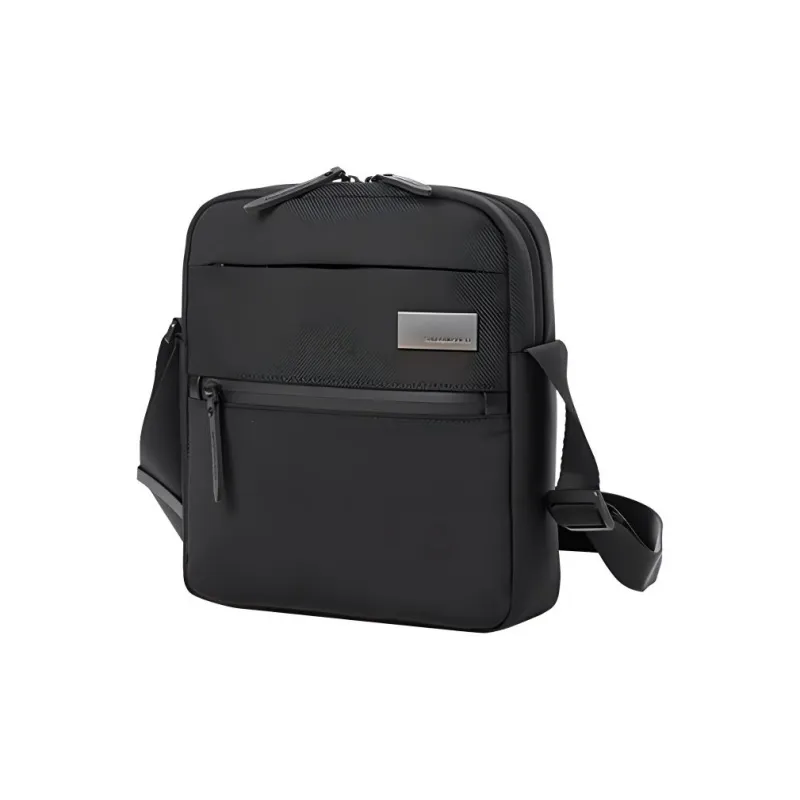 SAMSONITE Fabric Envelope Bag, Shoulder Bag, Crossbody Bag Regular Men's Black-1